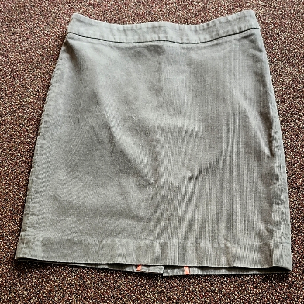 J. Crew Gray Women's Skirt Size 6P